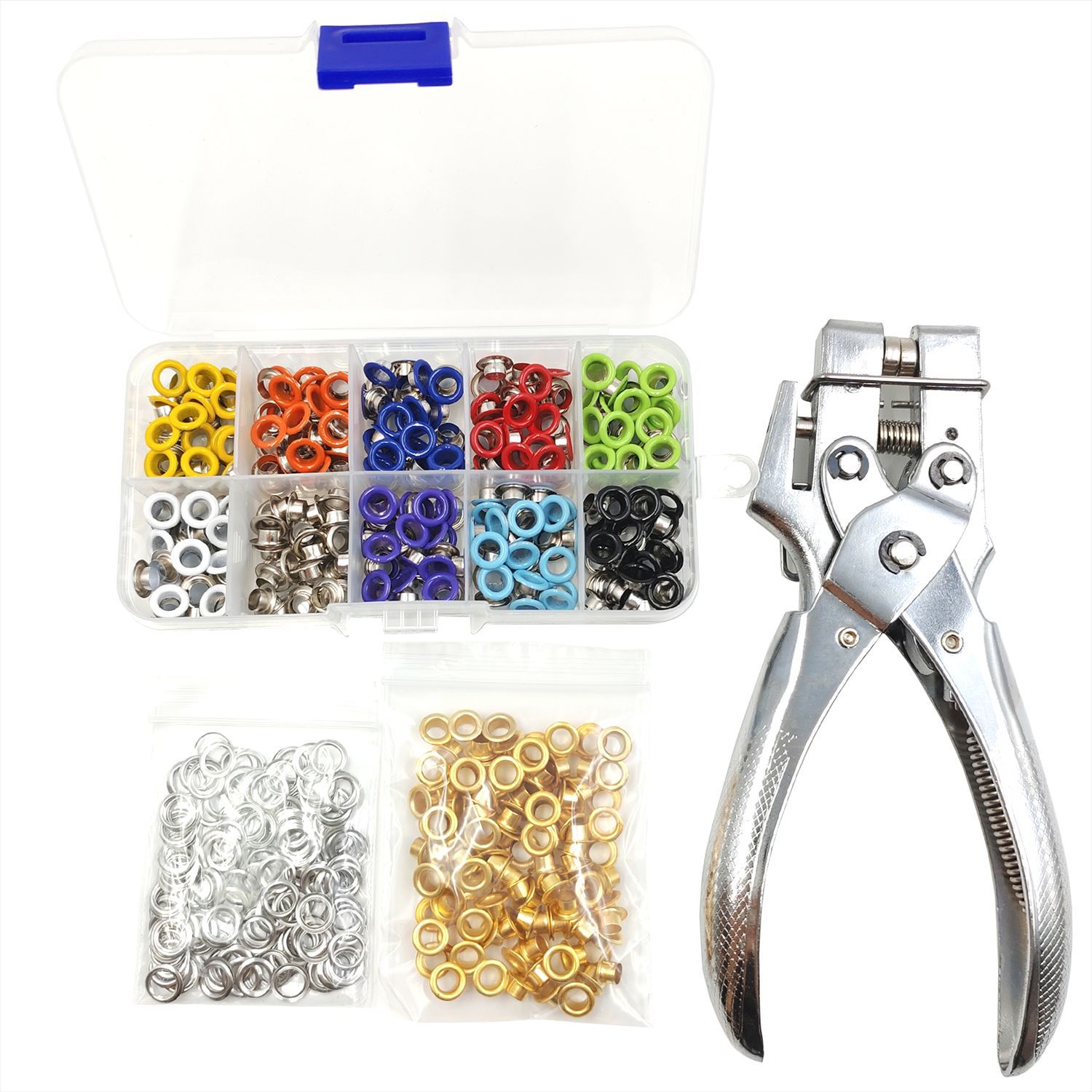 Leatherwork Hand Press - Kit de 101 Piezas de Herramientas