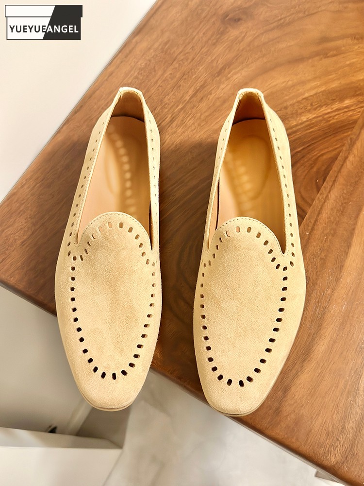 Leather Work Outfit - Zapatos informales de verano para hombre,