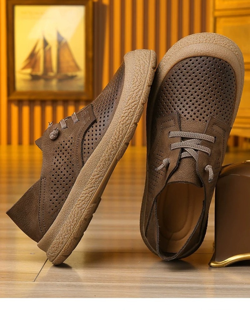 Zapatos de Hombre de Cuero Gen - Leather Work Outfit reseña y precio