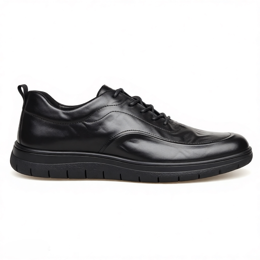 Zapatos informales de cuero ge - Leather Work Outfit reseña y precio