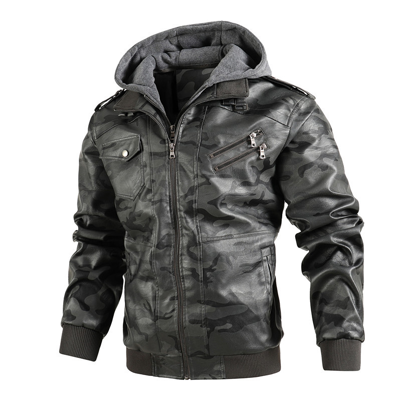 Chaquetas de cuero con capucha - Leather Work Hat reseña y precio
