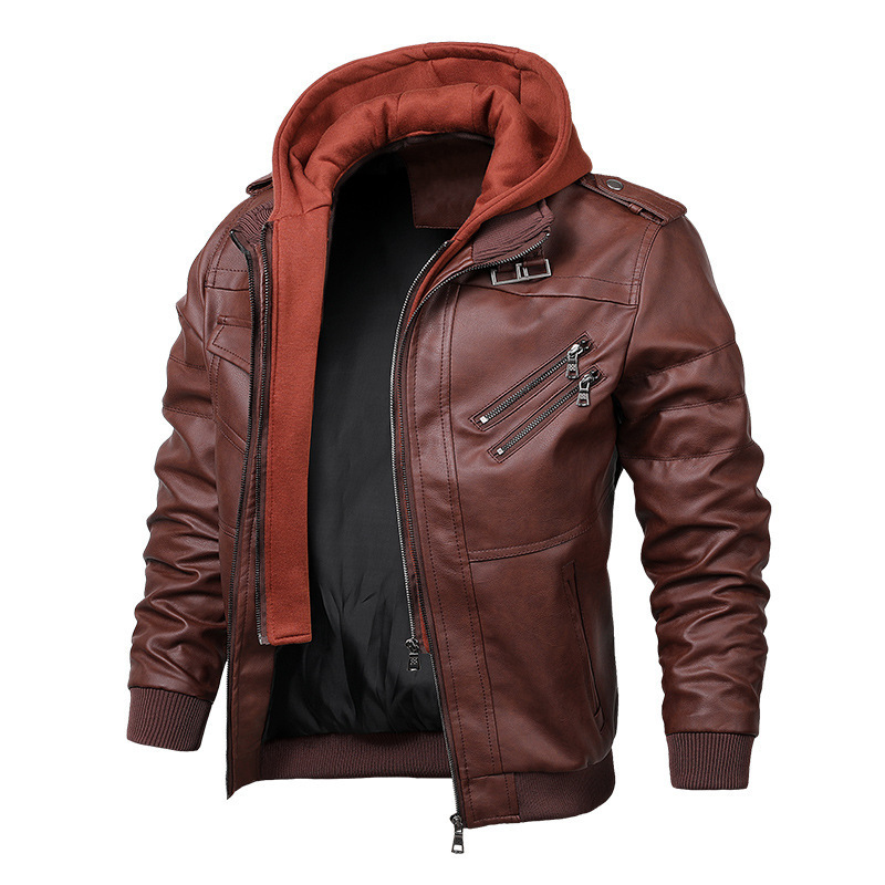Chaquetas de cuero con capucha - Leather Work Hat reseña y precio