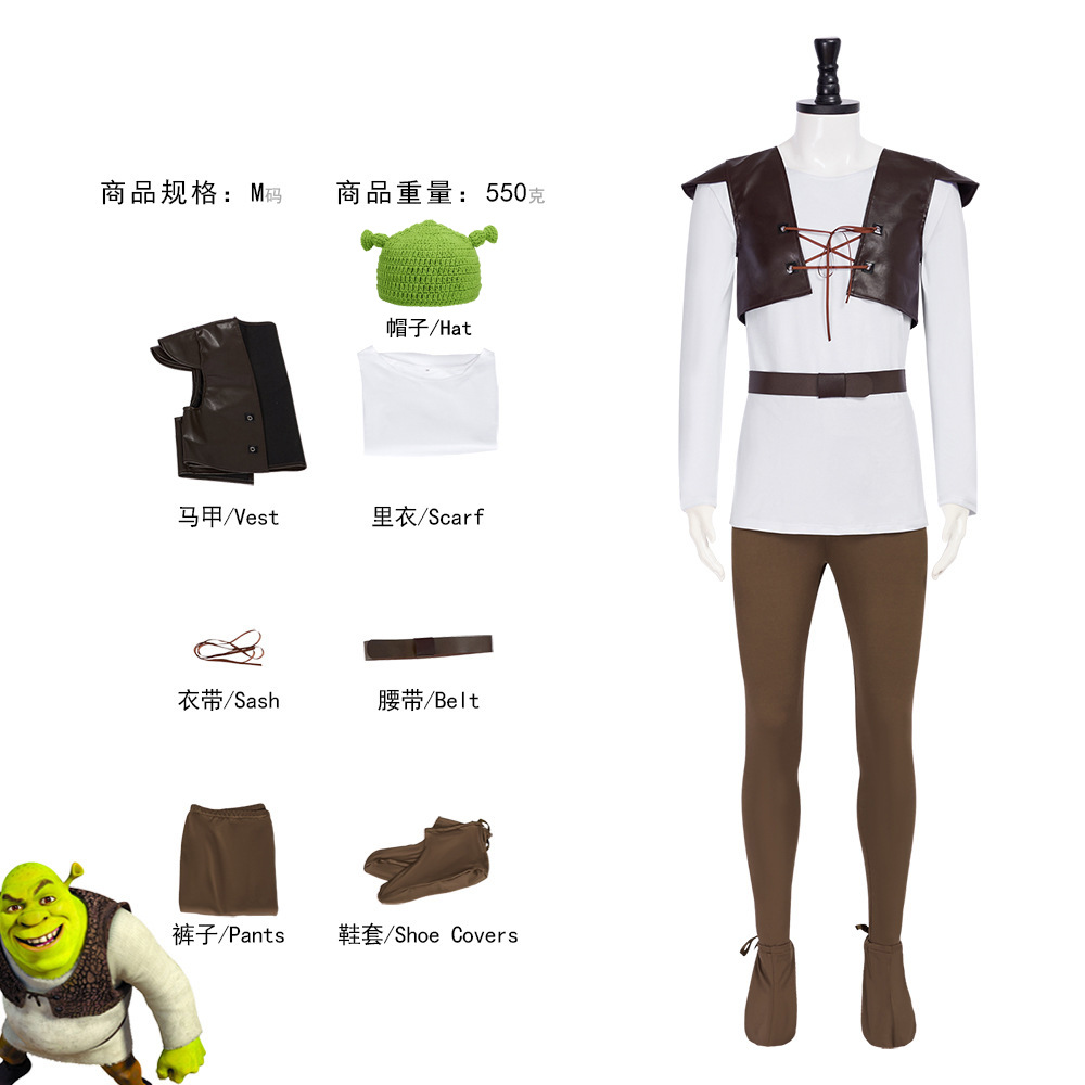 Disfraces de Cosplay Shrek, so - Leather Work Hat reseña y precio