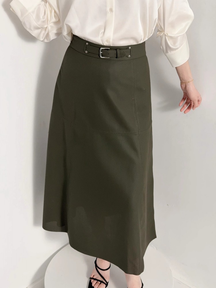 Nueva moda mujer ahueca hacia  - Leather Work Outfit reseña y precio