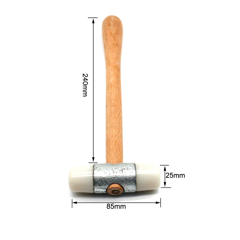 Martillo de mazo de nailon de  - Leather Workbench reseña y precio