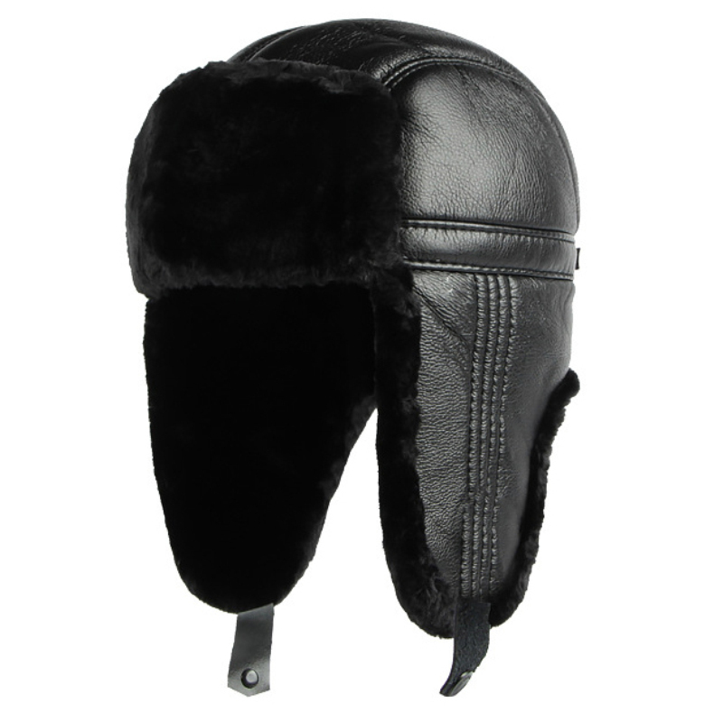 HT4002-Sombrero ruso de cuero  - Leather Work Hat reseña y precio