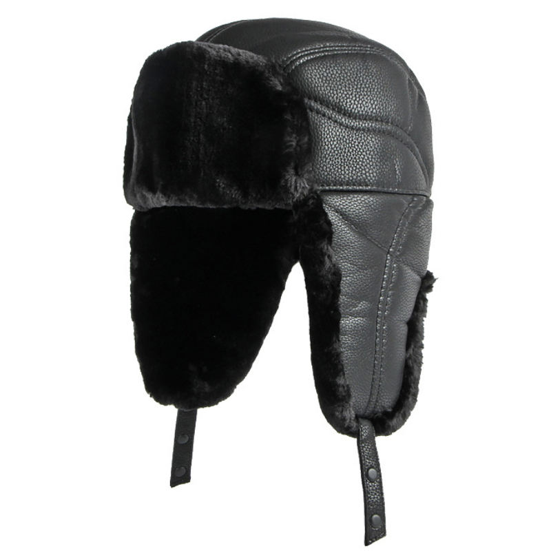 HT4002-Sombrero ruso de cuero  - Leather Work Hat reseña y precio