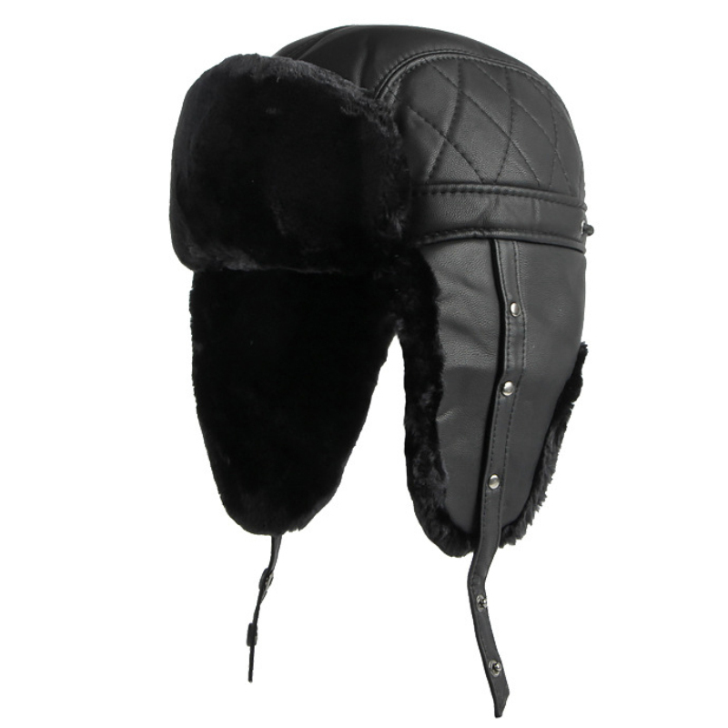 HT4002-Sombrero ruso de cuero  - Leather Work Hat reseña y precio