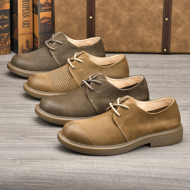 Zapatos Retro totalmente de cu - Leather Work Outfit reseña y precio
