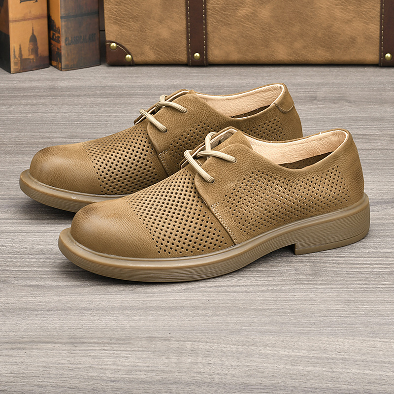 Zapatos Retro totalmente de cu - Leather Work Outfit reseña y precio