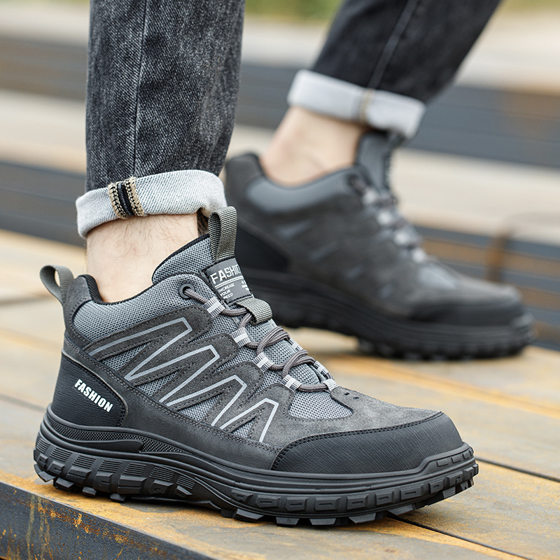 Zapatos de trabajo de segurida - Leather Work Hat reseña y precio