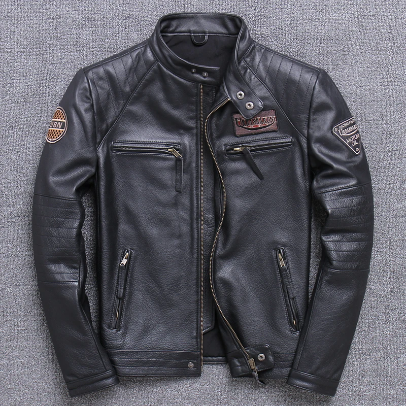 Chaqueta de motorista de cuero - Leather Work Jacket reseña y precio