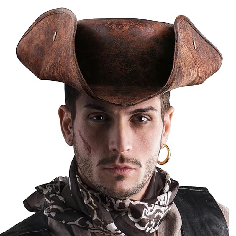 Sombrero de pirata de piel sin - Leather Work Hat reseña y precio