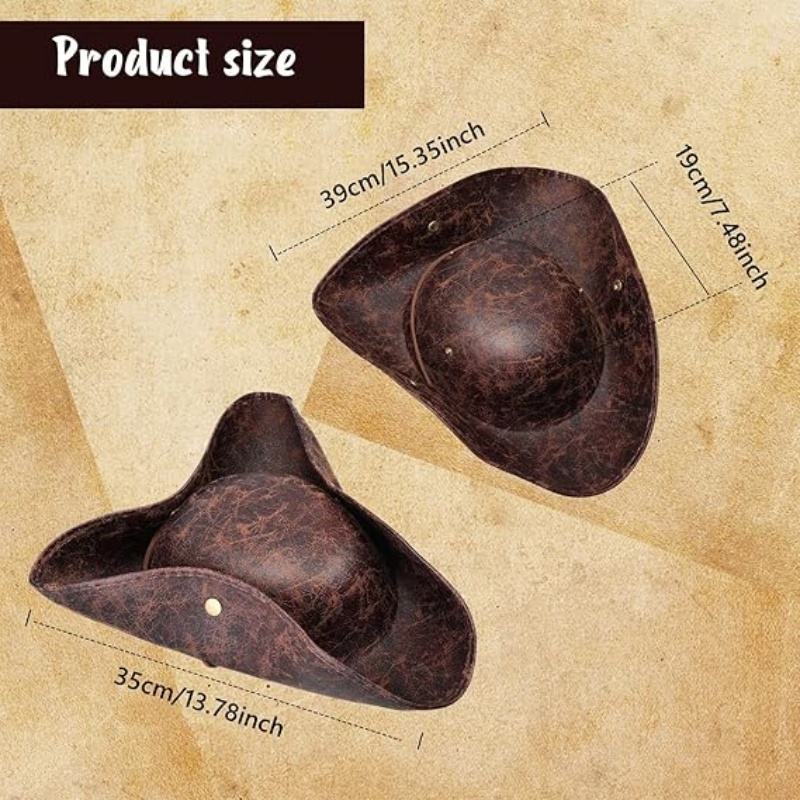 Sombrero de pirata de piel sin - Leather Work Hat reseña y precio