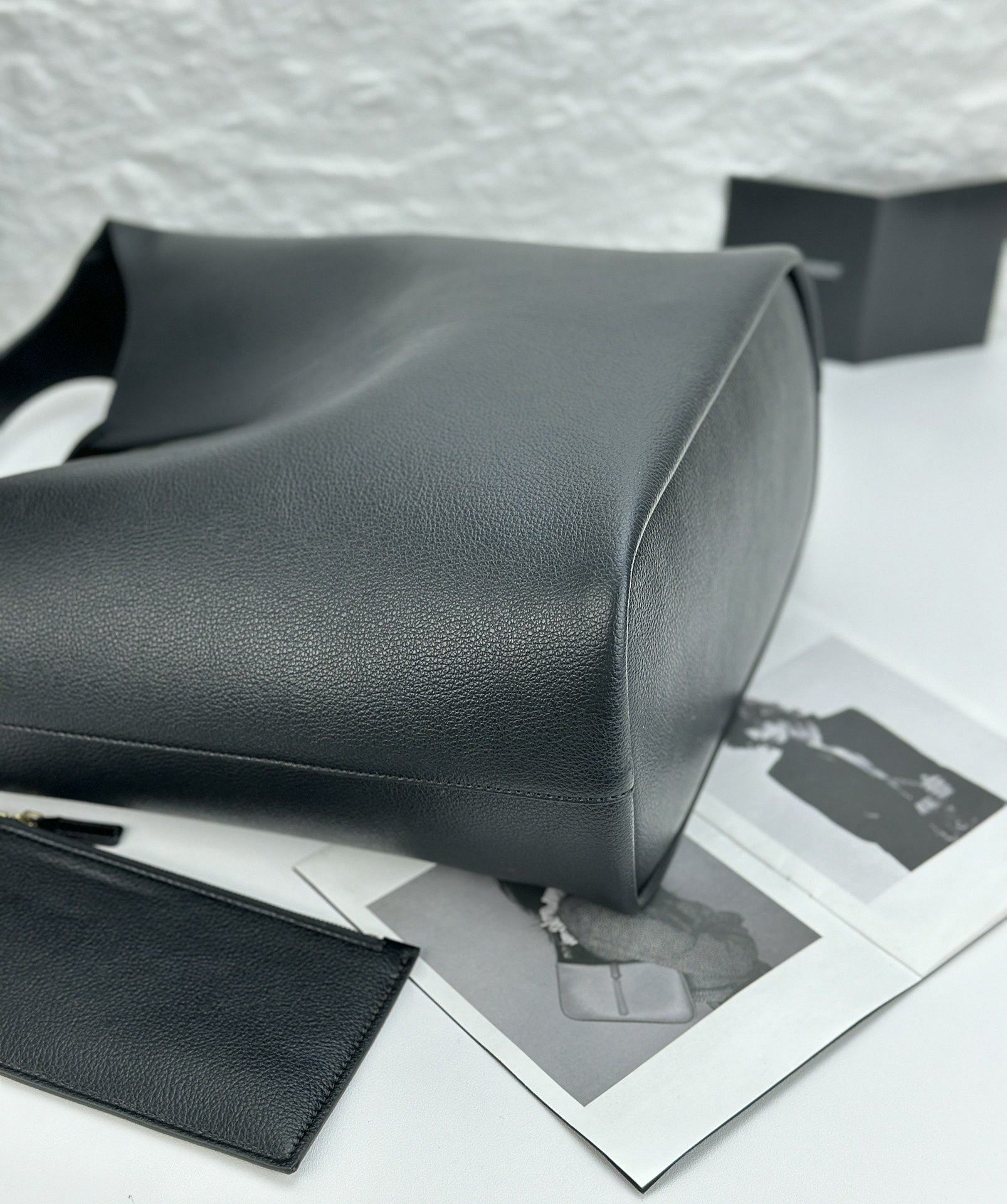 Bolso bandolera de piel sintét - Leather Work Outfit reseña y precio