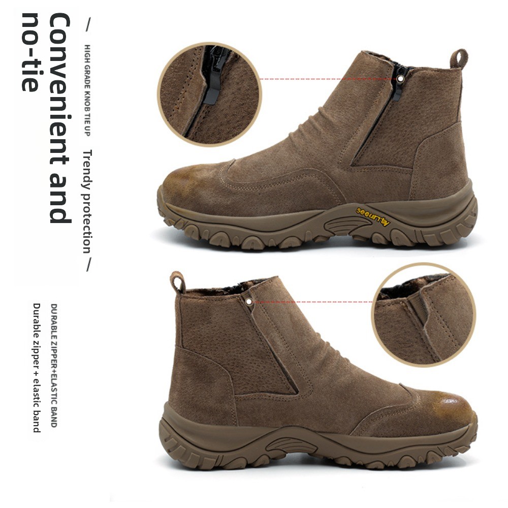 Zapatos de Seguridad de Cuero  - Leather Work Hat reseña y precio