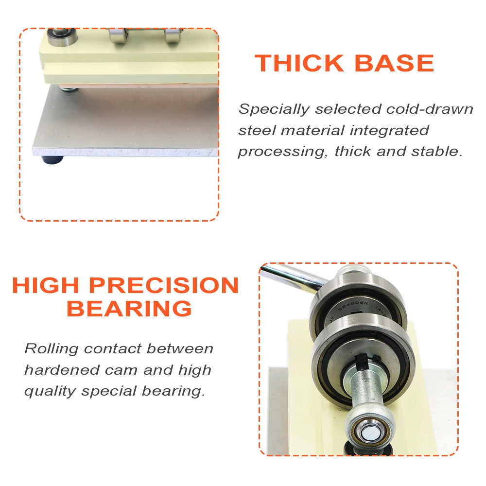 Prensa de cuero, troqueladora  - Leatherwork Hand Press reseña y precio