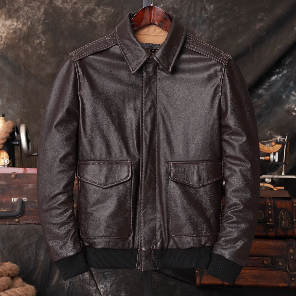 Chaqueta de Piloto Bomber A2 d - Leather Work Jacket reseña y precio