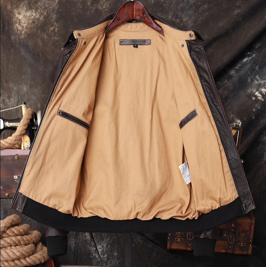 Chaqueta de Piloto Bomber A2 d - Leather Work Jacket reseña y precio