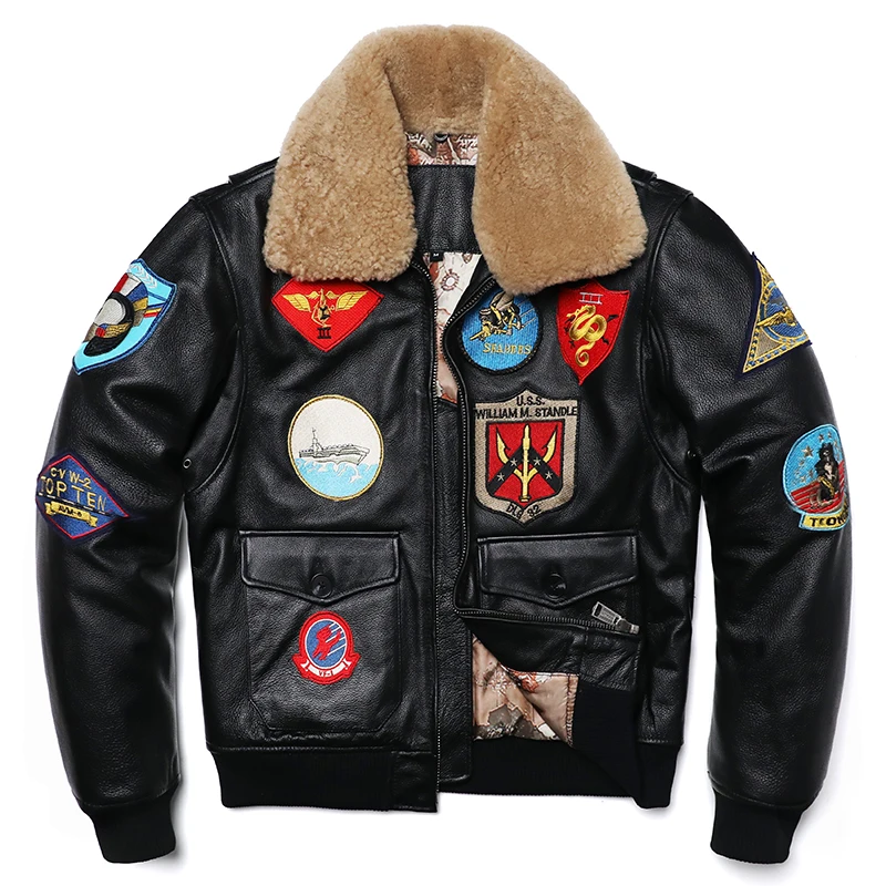 Ropa militar G1 chaqueta de vu - Leather Work Jacket reseña y precio
