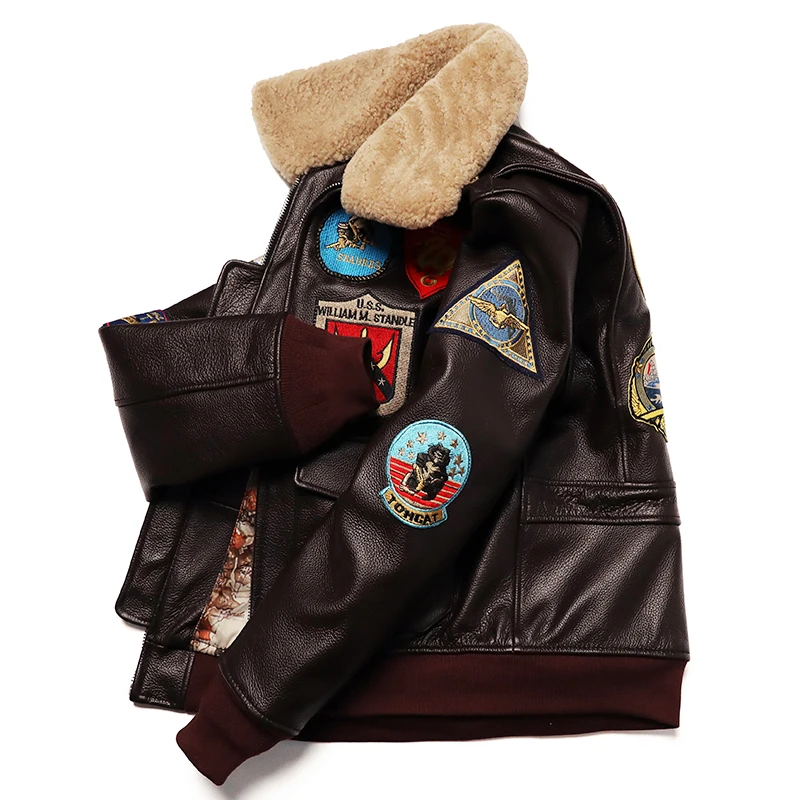 Ropa militar G1 chaqueta de vu - Leather Work Jacket reseña y precio