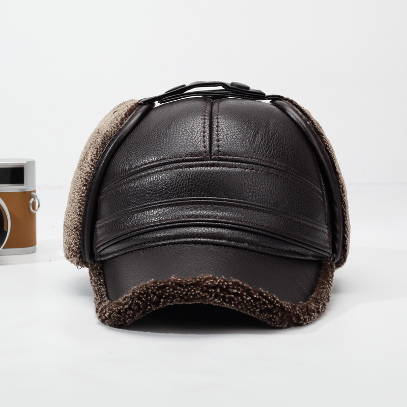 2026New PU cuero invierno homb - Leather Work Hat reseña y precio