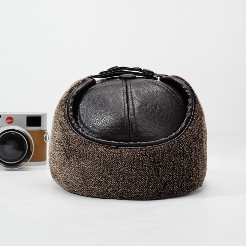 2026New PU cuero invierno homb - Leather Work Hat reseña y precio
