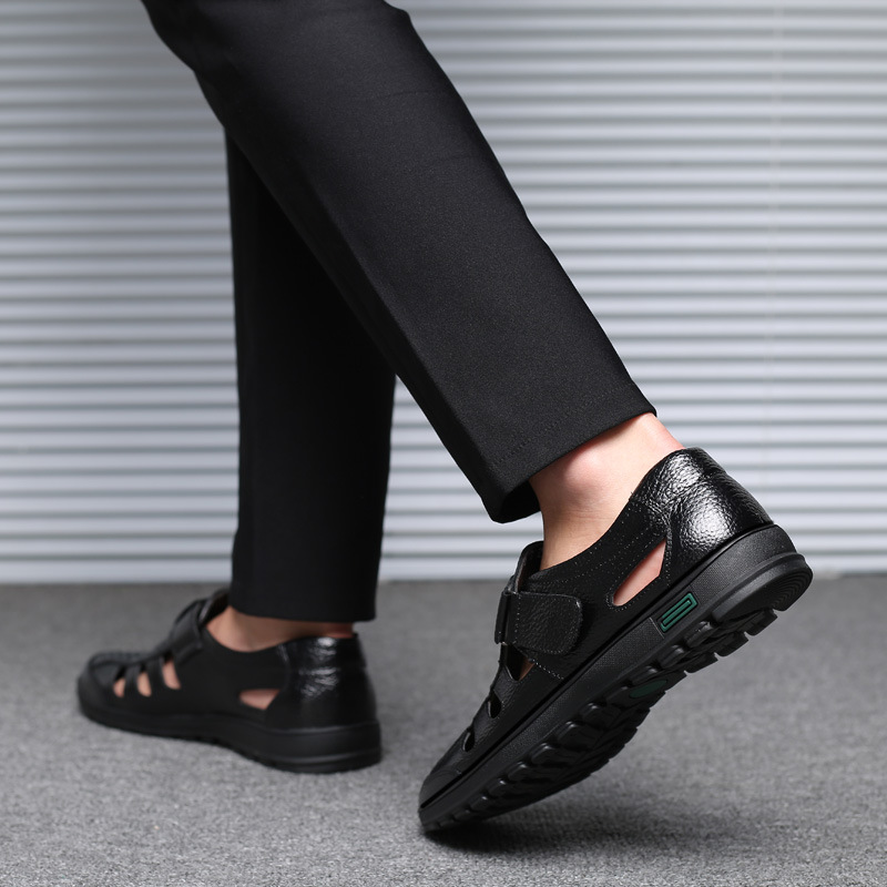 Sandalias de cuero para hombre - Leather Work Outfit reseña y precio