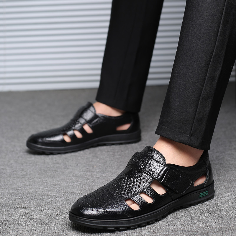 Sandalias de cuero para hombre - Leather Work Outfit reseña y precio