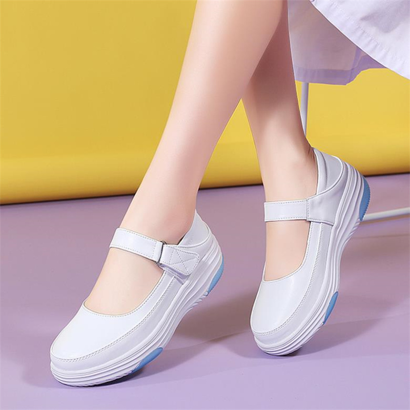 Zapatos de enfermera de cuero  - Leather Work Outfit reseña y precio